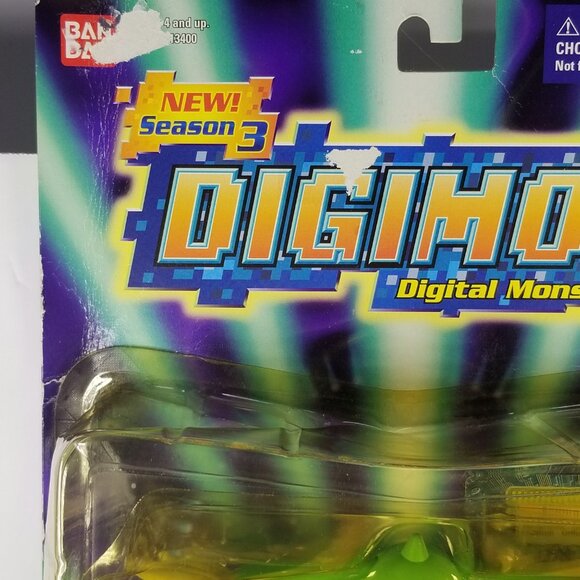 Bandai Digimon Gargomon to Rapidmon Digivolving Action Figure 2001 Sealed Vntg - Picture 6 of 16